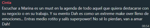 Testimonio Cintia