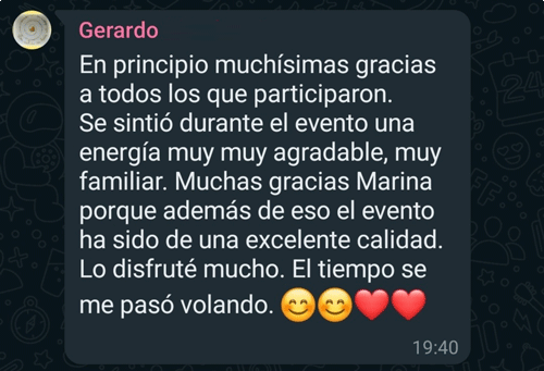 Testimonio Gerardo